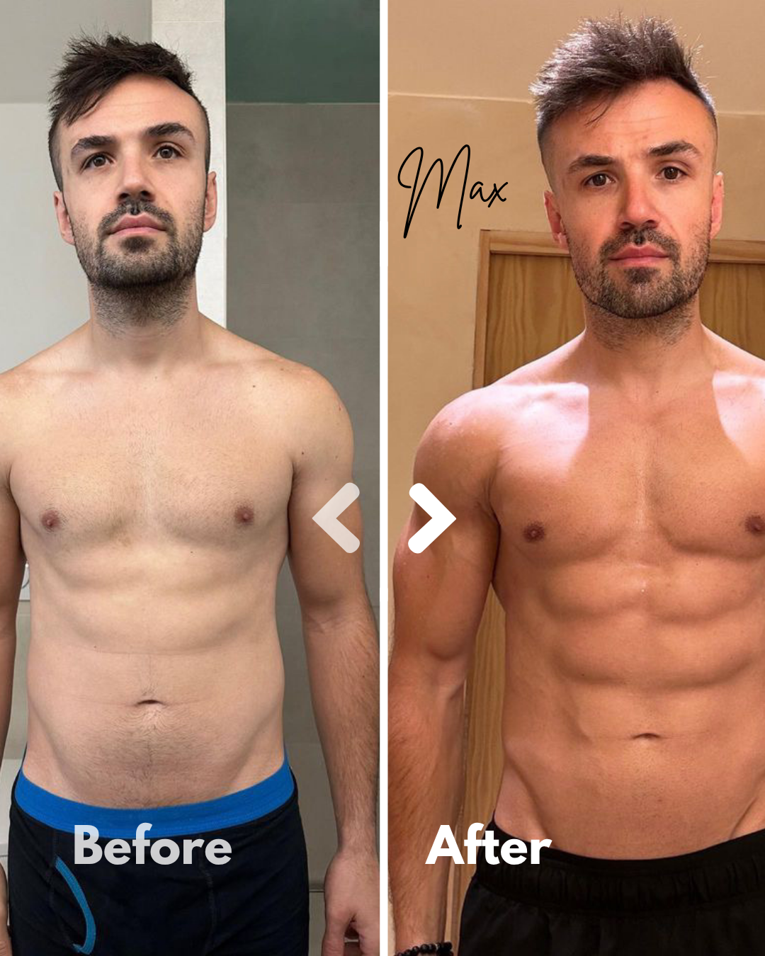 Max, 40s transformation