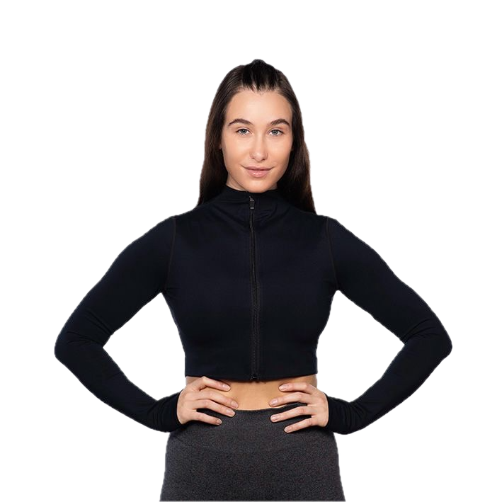 Jane, female personal trainer with 15 years of coaching experience, in studio portrait